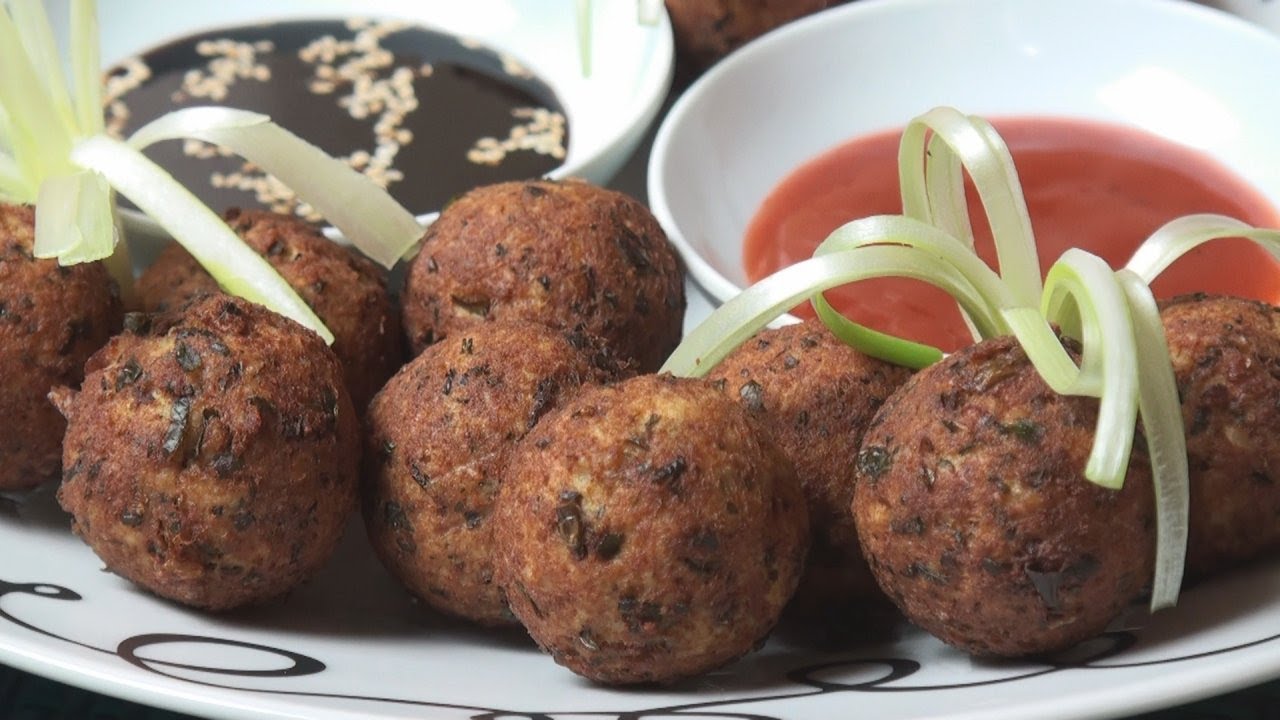 Thai Chicken Balls Recipe