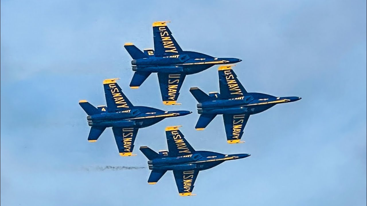 Blue Angles Air Show Jacksonville Beach 2023 JETS BEACH AIR