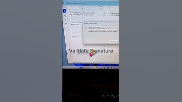 Signature validate in pdf |