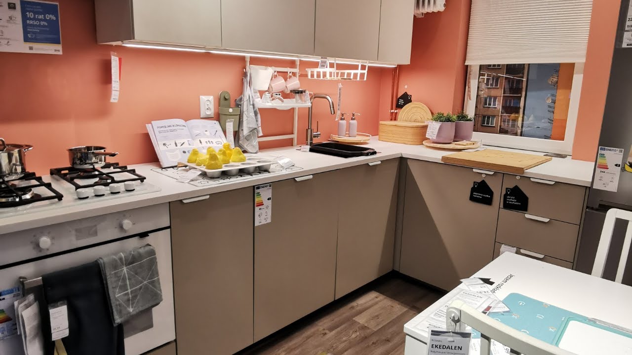 IKEA HAVSTORP & VALLSTEN Kitchen Tour – Modern Beige METOD Design