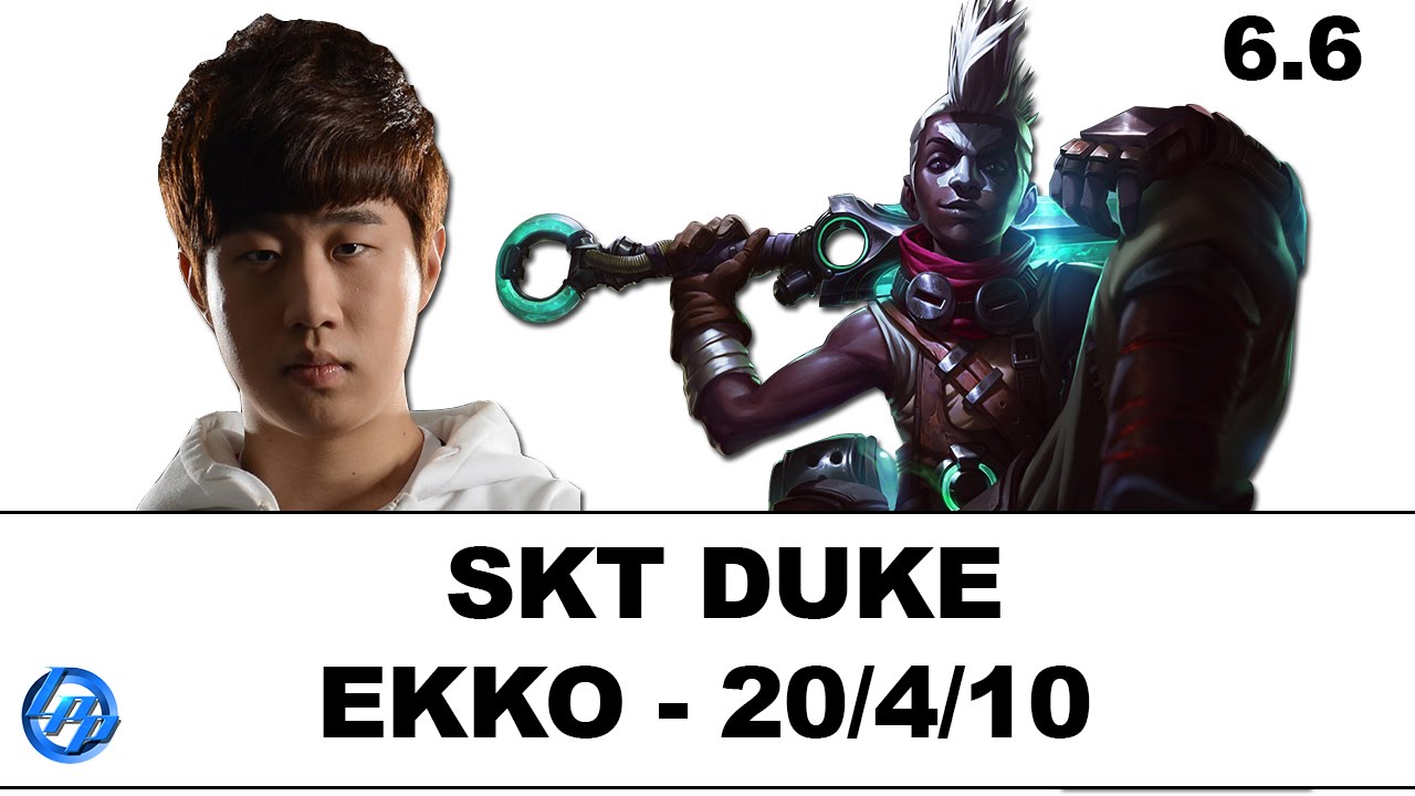 SKT Duke(Ekko) vs Snake Ella(Dr. Mundo) - Kr Ranked