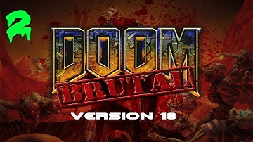 Lets Play Brutal Doom Part 2 Toxin Refinery