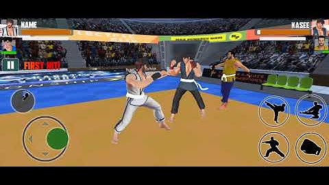 Tag team karate Fighting Game Gameplay Walkthrough