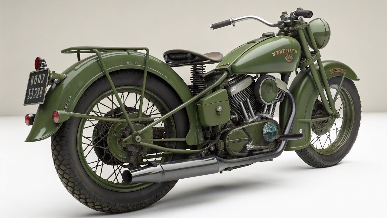 New Harley Davidson WLA   – Meet the 2025 WLA Monster!"finally LAUNCHED!!!