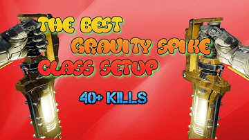 BEST GRAVITY SPIKE CLASS SETUP!!40+ KILLS!! IN BO3!! /W TCS3