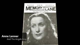 Anne Lenner - And The Angels Sing (1939)
