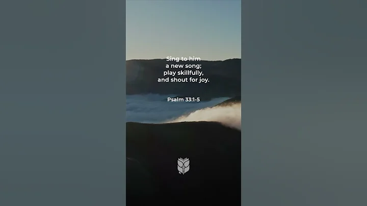 Psalm 33:1-5 #bible #niv #biblevision