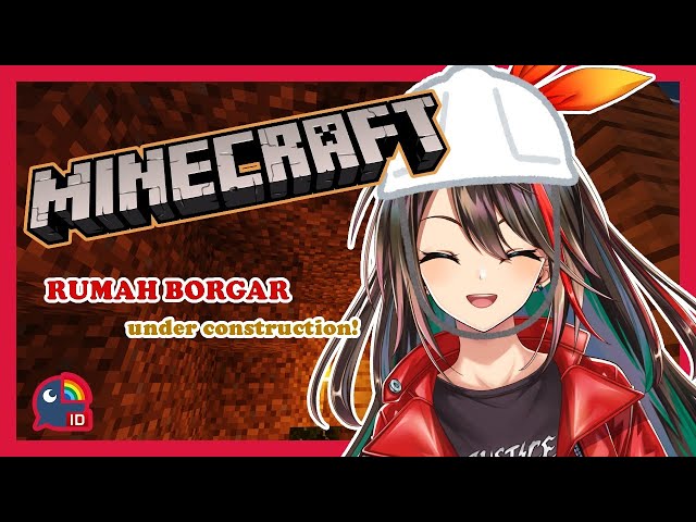 【 Minecraft | #6】rumah BORGAR, under construction!!!【 NIJISANJI ID 】のサムネイル