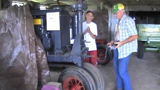 #1 Max Teegarden & Kyler Purdin crank starting 1936  F-30 Farmall after sitting in barn 2 years.
