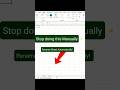 Stop Renaming Sheet Manually in Excel! - Auto Rename Sheets