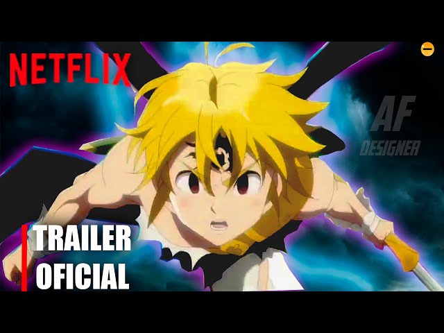 O novo filme de Nanatsu no Taizai será disponibilizado na Netflix no dia 31  de Dezembro