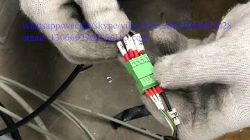 2025 how to do wire connection if you change raycus laser source to max laser source