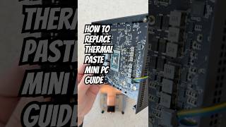 How to Replace Thermal Paste (Mini PC Guide) #pcrepair #pcgaming