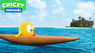 Onde está Chicky? 2021 | PERDIDO NO MAR | Desenhos Animados Infantil