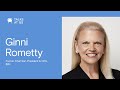 Talks at gs with ginni rometty former chairman president and ceo of ibm