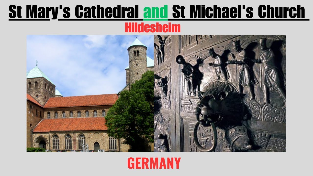 St Mary's Cathedral and St Michael's Church at Hildesheim