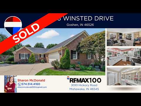 1405 Winsted Drive, Goshen, IN home video tour