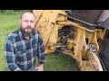 John Deere 310D Backhoe Swing Tower Repair