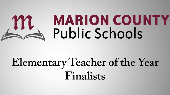 MCPS Student Ambassadors Elementary Teacher of the Year Finalists