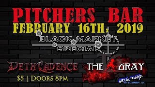 February 16th, 2019 - The Big Three - Benson, NC - Pitchers Bar - PROMO