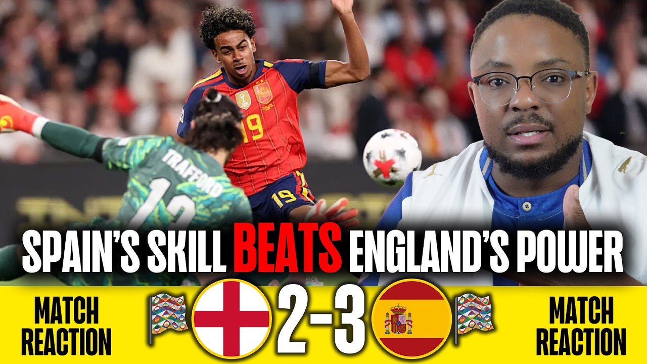 Tuchel Chooses Force but Yamal Wins With Skill❗England 2-3 Spain | #nationsleague