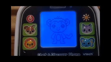 VTech chat & discover phone on low batteries