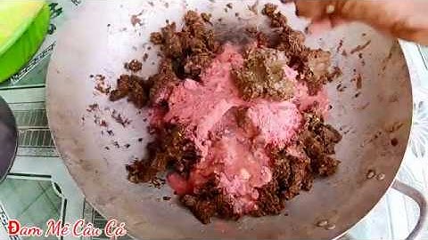 Câu Cá TV Mồi câu cá trôi, chép, trắm, rô phi,mồi ngũ cốc ủ chua 1 đêm | cách làm mồi câu cá p1