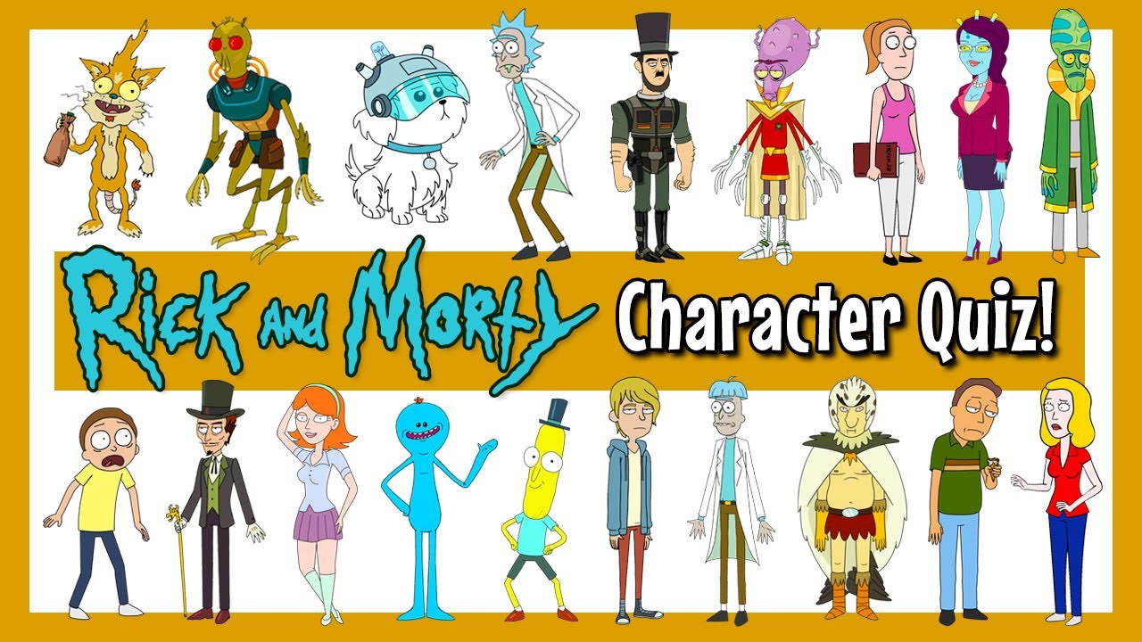 Rick & Morty Character Quiz!