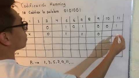 Codificación de Hamming & Detección de Error.