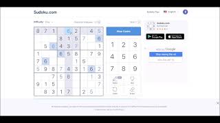 Sudoku 1/20/21 easy - no copyright Body and Attitude screenshot 3