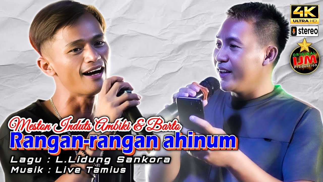 Meston Induts Ambiki Ft Barto 👉 Rangan-rangan ahinum || Musik Live Tamius || video 4K