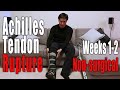 Achilles Tendon Rupture, Non-Surgical Recovery | Weeks 1-2: Day 8, Initial Adjustment