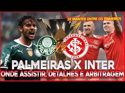 PALMEIRAS X INTER: COMO ASSISTIR AO VIVO ONLINE - BRASILEIRÃO 2022
