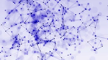 4k abstract loop futuristic  geometrical background with lines and dot