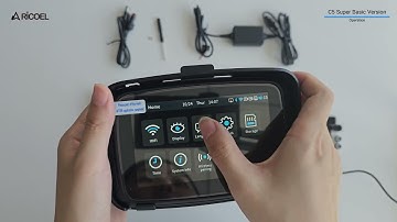 Motorcycle Carplay C5 Super Basic Menu Operation