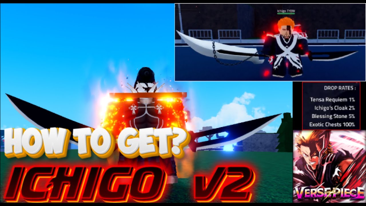 Verse Piece| How to get ICHIGO V2- ICHIGO (TYBW)?| New codes in