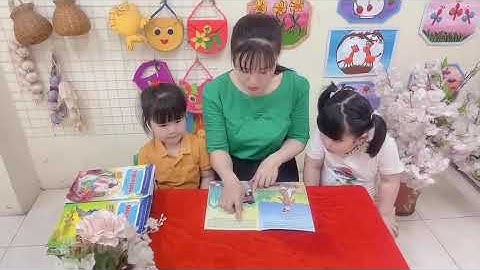 Ngày hội đọc sách của các bạn nhỏ lớp 3 tuổi C6