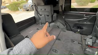 Lexus LX570 Third Row Seat Removal (The Easy Way)