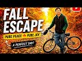 Riding a bicycle on a beautiful autumn day in Canada#canada #LifeSnap_NS#bike #nature