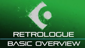 Retrologue 2 Tutorial -  Lesson 1 of 14 - Overview
