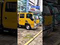 This fleet of ISUZU mid-size trucks stands ready for real work. #isuzu #100p#truck