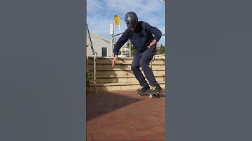 5 stair Kickflip Slow Motion