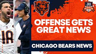 GREAT NEWS For The Bears Offense with A NEW BOOST After Ben Johnson & Caleb Williams Updates
