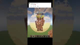 Minecraft block art from comments part 5 #minecraft #shorts #fyp #denzelwashington