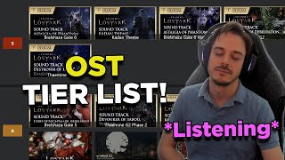 The ONLY Lost Ark Tier List That Matters... OST/Soundtrack (Legion Raids + Live Concert Reaction)