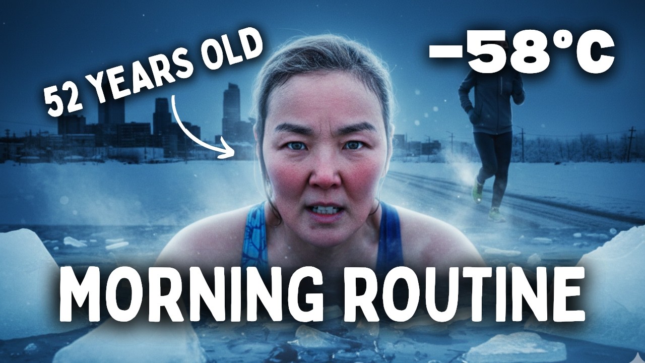 Утренняя рутина при температуре –58°C (−72,4°F) в самом холодном городе на Земле — Якутске.
