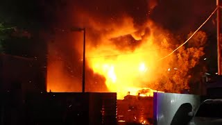 WEB EXTRA: Hialeah Business Fire
