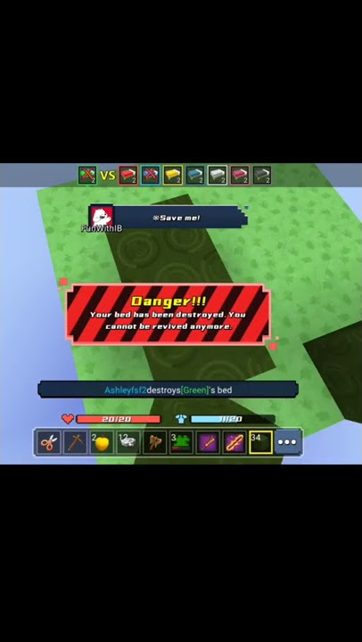 500 IQ Trick in Blockman Go..