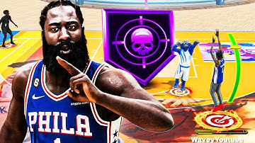 JAMES HARDEN "3PT SHOT CREATOR" BUILD is UNGUARDABLE on NBA 2K23..