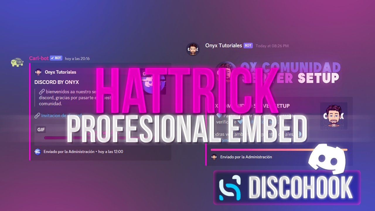 🐢 Hat-trick Cómo Crear Embeds de Manera profesional - Discord 2023